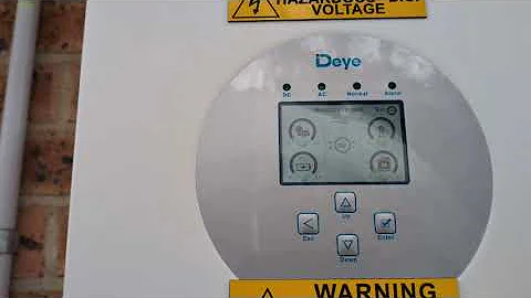 Deye Hybrid Inverter Grid Failure