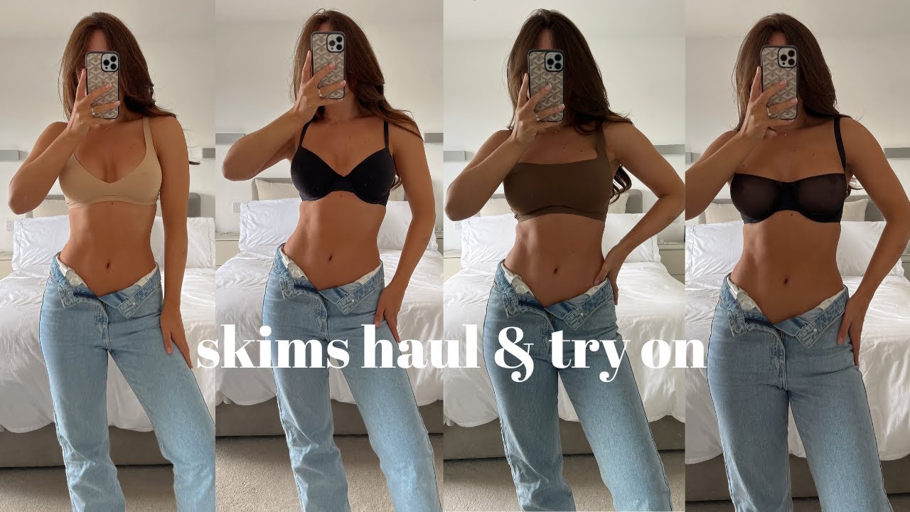 SKIMS TRY ON HAUL & REVIEW, new bra collection