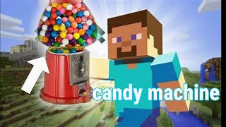 MINECRAFT: EASY  CANDY MACHINE MODEL