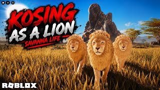 KOSING As a LION in Savanna Life! 🦁 | King of the Wild screenshot 3