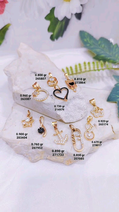 Liontin kalung dengan berat dibawah 1 gram 🤩