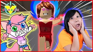 Roblox HALLOWEEN SCARY GAME Survive the Red Dress Girl Let's Play with Ryan's Mommy Vs Alpha Lexa