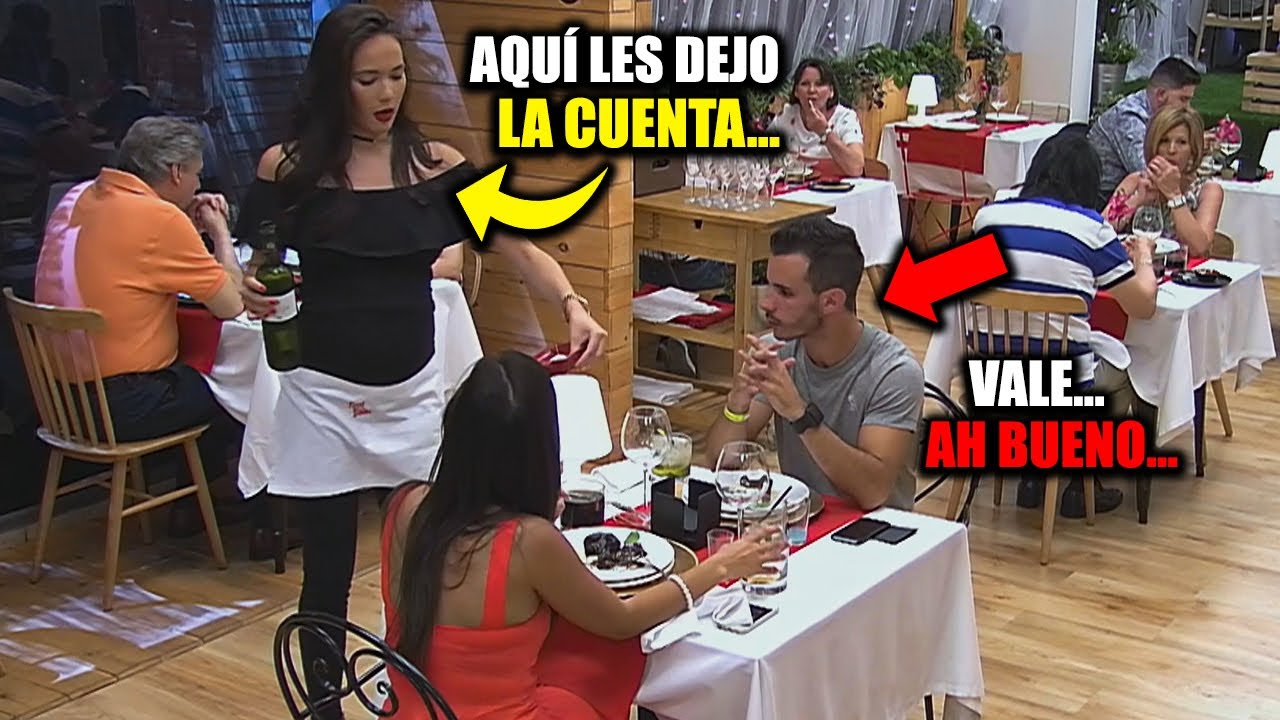 Dos SOLTEROS se VAN SIN PAGAR la CUENTA... 😱 First Dates