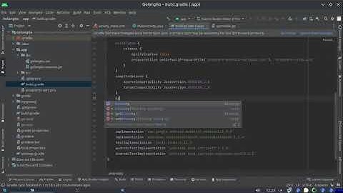 JNI from Golang Script on Android Studio