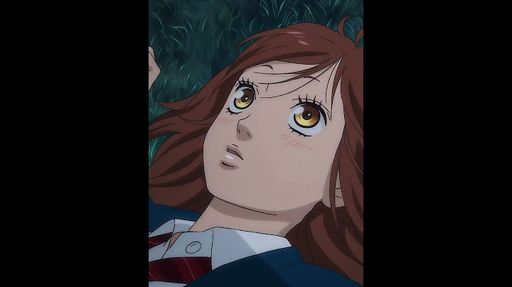 Il a OSÉ faire PLEURER une FILLE 😢 | Ao Haru Ride #anime #animeedit #shorts