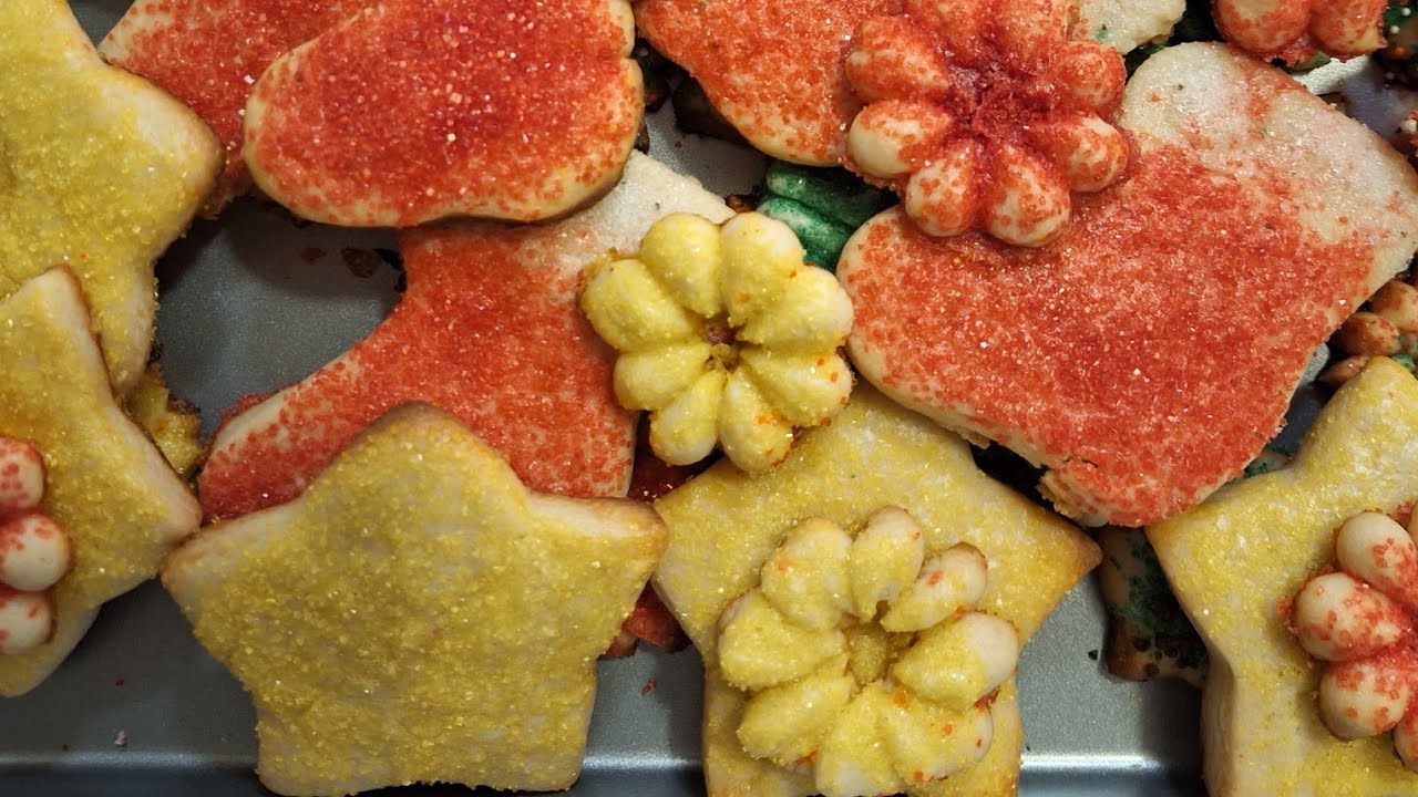 Homemade Old Fashioned Christmas Butter Cookies YouTube