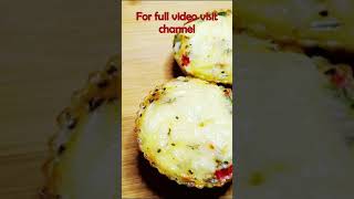 Easy egg muffin recipe without oven | #SHORTS