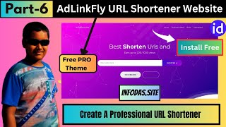 How To Create A Professional AdLinkFly URL Shortener Website 2023🔥 Like GPlinks UrlShortX | Part 6 screenshot 5