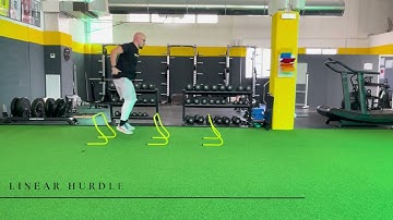 LINEAR HURDLE JUMP MINI BOUNCE