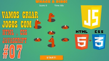 Aprenda a Criar um Jogo usando somente Javascript, HTML e CSS!  | funções Construtoras