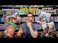 COMPARING FOUR 2019 HARRY POTTER ADVENT CALENDARS | Cinereplicas, Lego, Target, Pop-Up Book