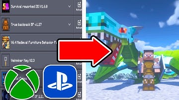 How To Download Custom Mods On Minecraft Xbox & PS5! (Addons)