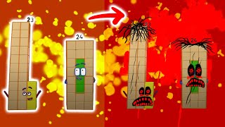 Numberblocks Intro Song Only Oneblocks Number 2324 As Horror Version