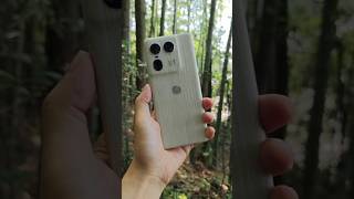 Moto X50Ultra Bamboo Back Panel & SD 8S Gen3 Power Ai Phone Hands On. #motox50ultra