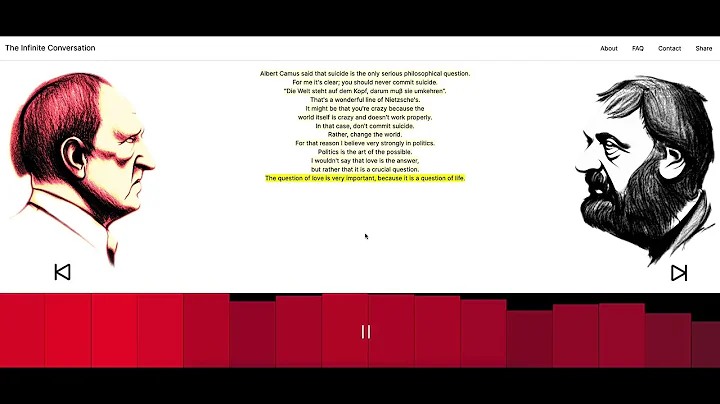 An AI Generated, never-ending discussion between W...