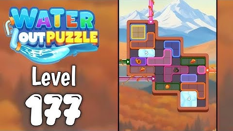 Water Out Puzzle Level 177 Walkthrough
