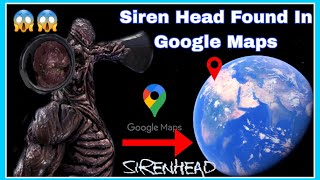 Proof Siren Head Is Real ??😱 // Siren Head Found In Google Maps 🌏🌏 #sirenhead