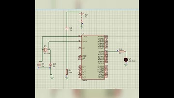how to make 8051 LED Bilinking Program in Proteus