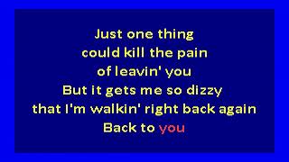 who -  circles (karaoke)