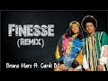 Lyrics: Bruno Mars - Finesse (Remix) ft. Cardi B