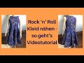 Rock 'n' Roll Kleid nähen - so geht's Videotutorial