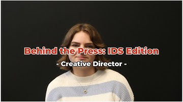 Behind the Press: IDS Edition Creative Director Interview (Ep 04)