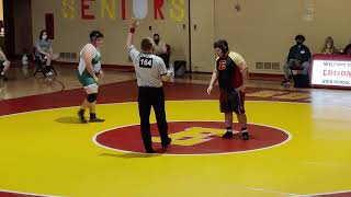 EHS Wrestling Match - Heavyweight - MUST SEE