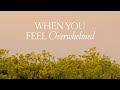 Scriptures for when you feel overwhelmed  holly furtick