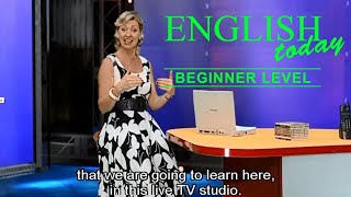 Learn English Conversation   English Today Beginner Level 1