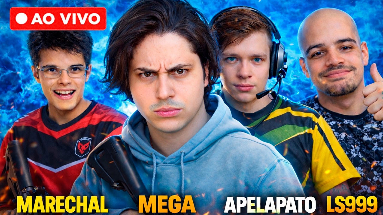 NOVA TEMPORADA RUMO AO TOP 1 GLOBAL !! APELAPATO MARECHAL LS MEGA FREE FIRE AO VIVO