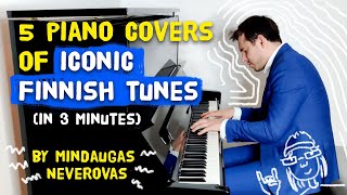 5 piano covers of iconic Finnish tunes (in 3 minutes)