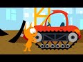 Котенок и волшебный гараж - Мультики про машинки, грузовики, колеса Live
