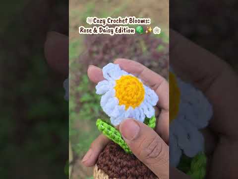 Charming Crochet Daisy Gift under 200 #giftideas