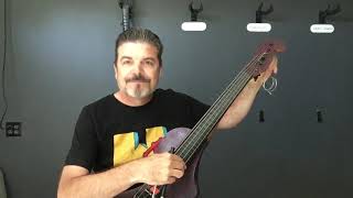 New GuitarViol Models are easy to 6 EADGBE to 5 CGDAE on the fly