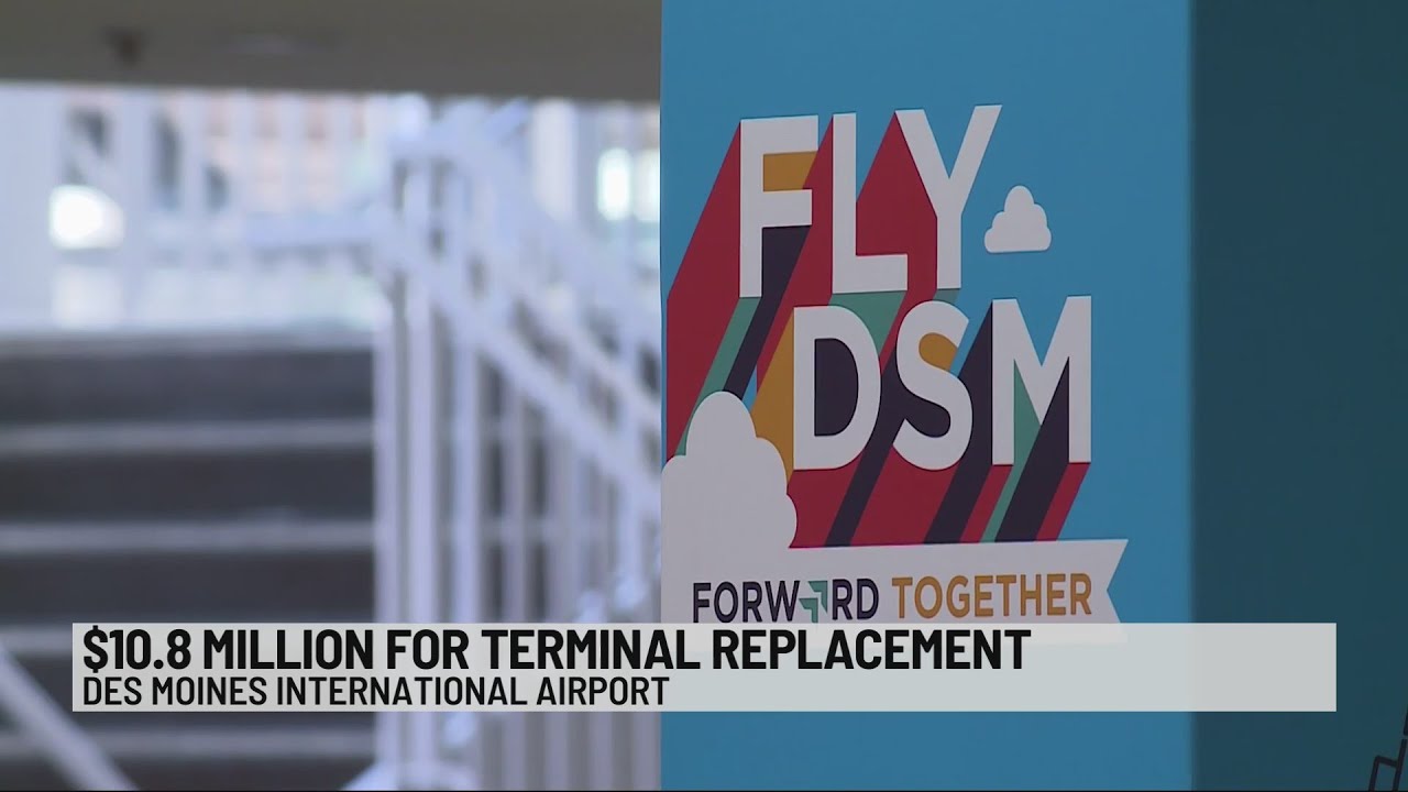 More money approved for future Des Moines airport - YouTube