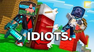 Minecraft Bedwars BUT we are IDIOTS...