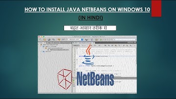 How to Install Java JDK and NetBeans IDE on Windows 10 (IN HINDI)