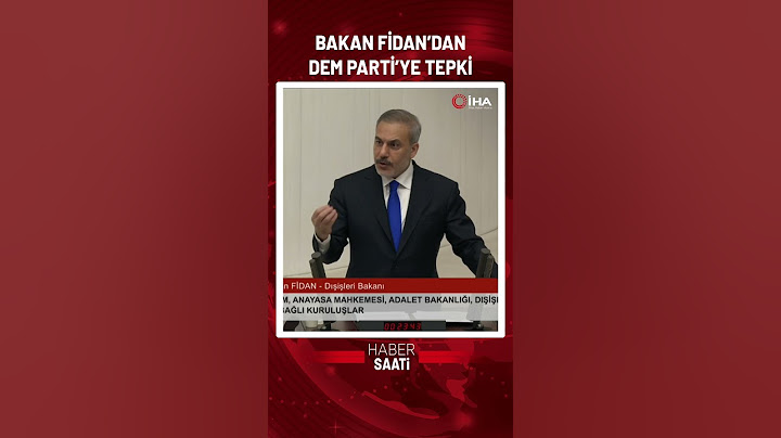 Bakan Fidan: Sizin için Suriye Kürtlerden, Kürtler de PKK'dan ibaret #HakanFidan #TBMM