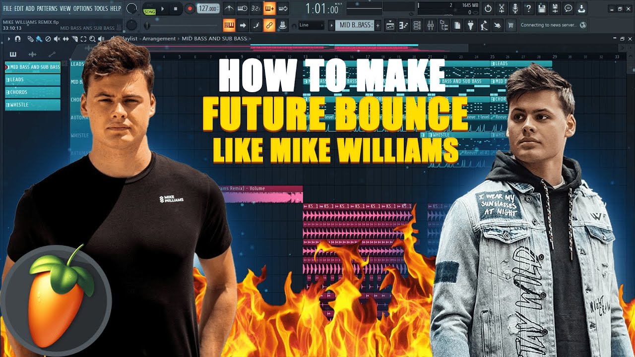 How To Make Future Bounce Like Mike Williams In Fl Studio 20 /Tutorial ...