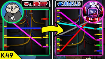 Among Us New Map SUBMERGED - @Innersloth Tasks vs @5up Tasks