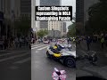 Custom Slingshots for Thanksgiving parade in New Orleans were bussin’!