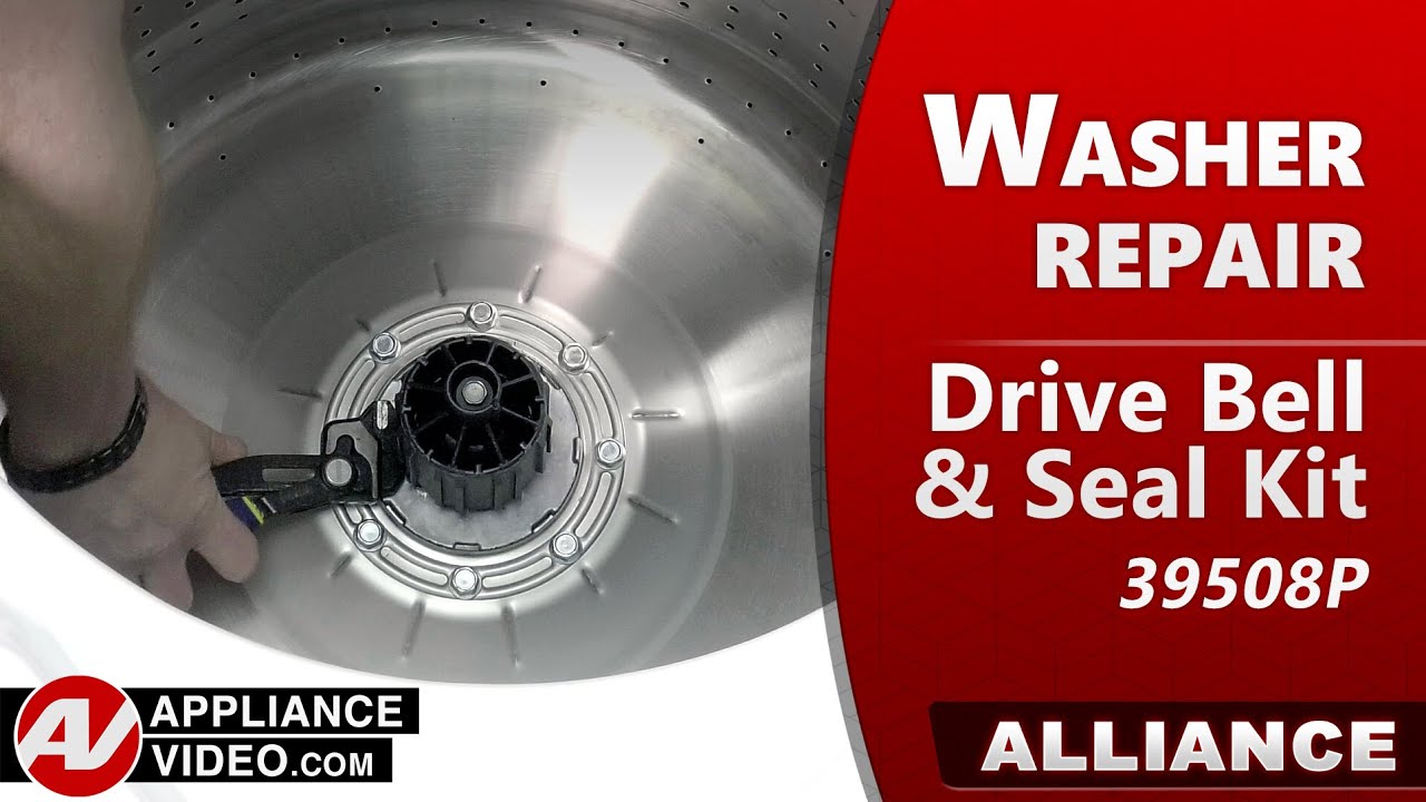 Washer Grinding During Agitation Drive Bell and Seal Kit Repair YouTube