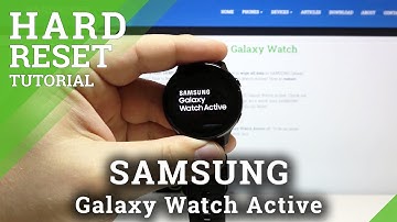 Hard Reset SAMSUNG Galaxy Watch Active via Boot Mode