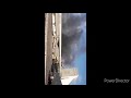 EXTREME CLOSE VIDEO FROM SHIP  - INSIDE BEIRUT PORT DURING THE EXPLOSION