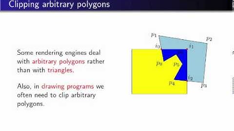 Computer Graphics 2013, Lect. 8(1) - Pipeline: clipping, culling, hidden surfaces