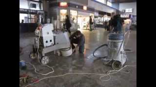 видео Шлифовка и полировка каменных полов: работа с мрамором и гранитом
