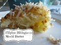 Filipino Recipe:  Butter Mochi or Filipino Bibingka
