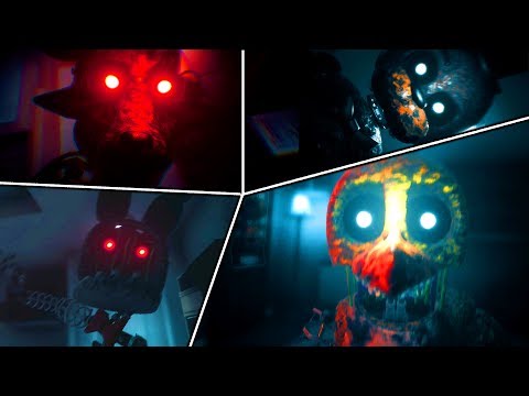 The Joy of Creation Story Mode 'Living Room' All Jumpscares