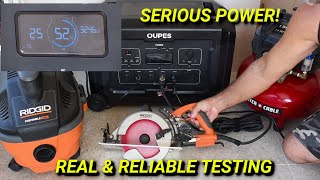 The Best & Most Powerful LiFePO4 Portable Power Station I've Tested ~ Oupes Mega 3