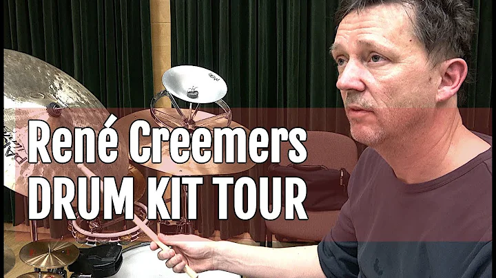 Ren Creemers presents his drum kit